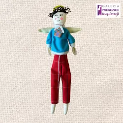 Bajkowy Aniołek (3) - Lalka tekstylna 42 cm